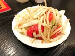 新疆老虎菜-识途抓饭馕坑肉烤羊排(圣果名苑店)