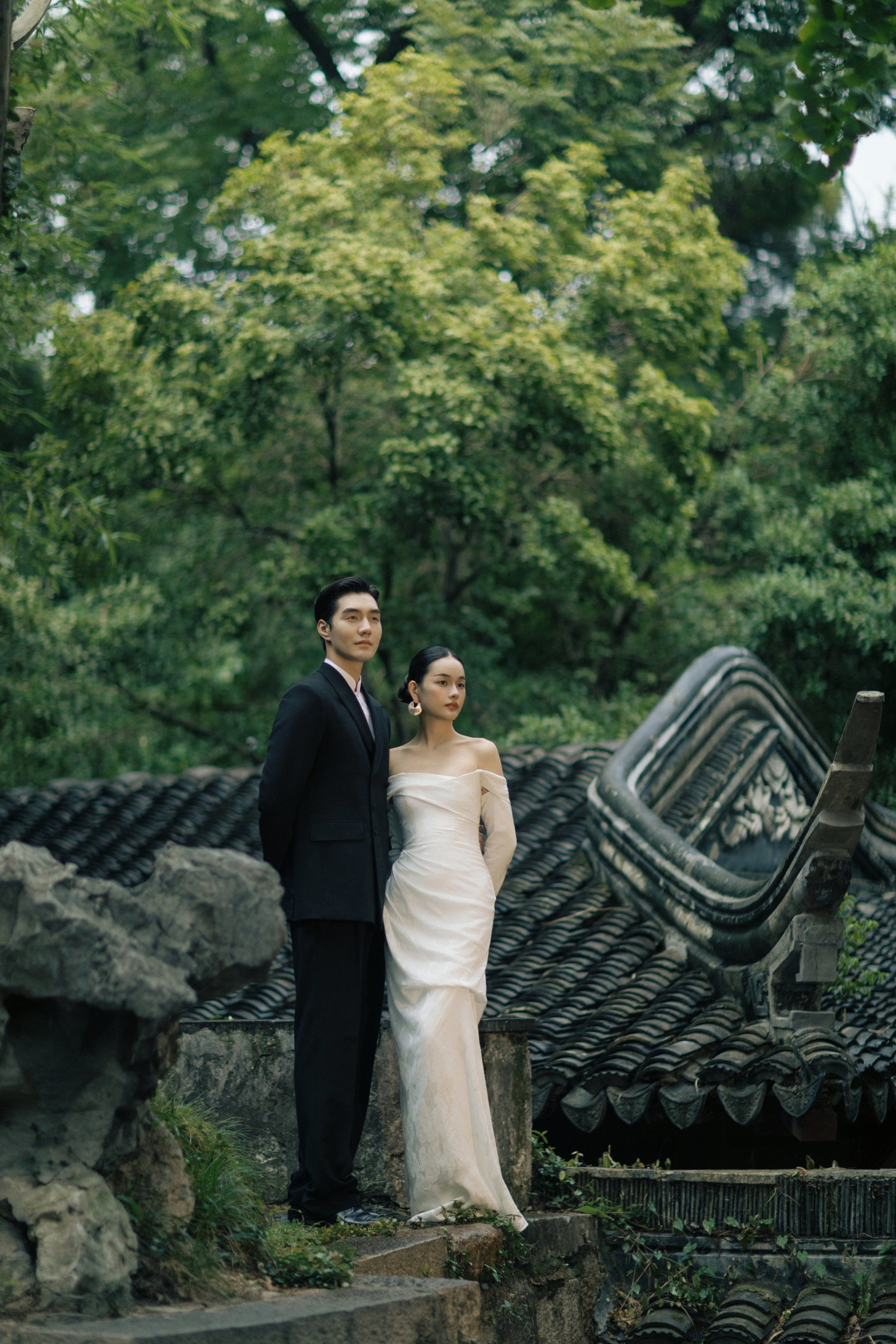 苏州园林新中式婚纱照