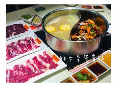 鲜牛杂鸳鸯锅底-潮牛海记•潮汕牛肉火锅•醉鸡煲•粿条汤(通北路店)