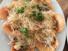 蒜蓉粉丝蒸扇贝-仁记海鲜餐厅美食店