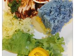 -蝶豆花蓝面条