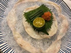 河豚刺身桃盛-肆月河豚·新淮扬(金融街店)
