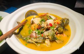 Rice Soup Cooked Fish