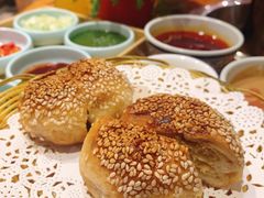 芝麻烧饼-乐宴·老北京铜火锅(桂庙店)