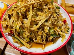 拌豆腐丝-锦尚阁烤鱼•天津菜(宣武门胡同店)