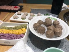 蔬菜三色面-鲜货俚鲜火锅(青果路店)