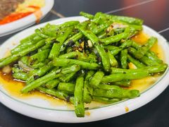 博士菜炒四季豆-坛南湾阿强农家乐.海鲜大排档老字号(福州地标美食店)