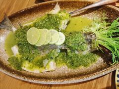 青柠茅香蒸鲈鱼-泰堤坊(淡水体育馆店)