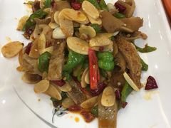 蒜爆羊肚-国强手抓(西夏区店)