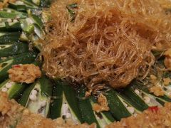 粉丝蒜蓉蒸秋葵-茶叁酒肆·楚味江湖(菱角湖店)