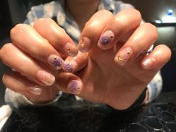 -手牵手美甲