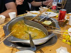 骨汤番茄鸳鸯锅-袁记串串香(西安路店)