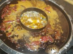 鲜鸭血-渝大狮毛肚老火锅(普陀店)