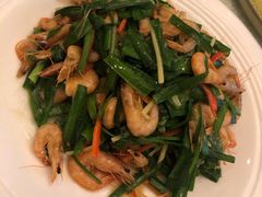 韭菜炒河虾-玉华宫宾馆·餐厅(铜川驻京办店)