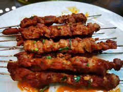 烤五花肉串-红星渔村(将军石店)