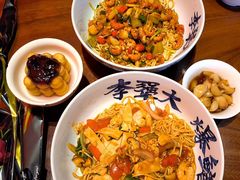 虾仁鸡蛋茄汁拌川-李犟大爆鳝面·手工蟹黄包(湖滨西湖店)