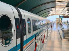 -龙阳路磁悬浮列车总站-停车场