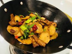 干锅黄心土豆-香融府·烤鸭·家常菜(马家堡路店)