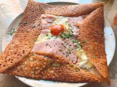 巴黎火腿鸡蛋芝士蘑菇可丽饼-RAC BAR(安福路店)