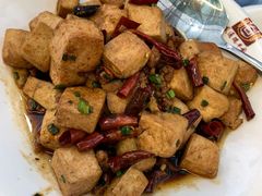 小炒豆腐-瑞丰园庭院餐厅·白族传统家常菜