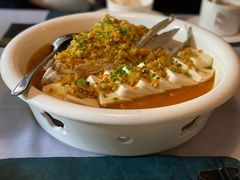 黄椒酱蒸大鱼头-T館·花园艺术餐厅
