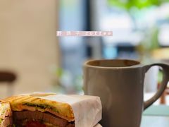 吐司牛排三明治-野鸽子咖啡(航空路店)