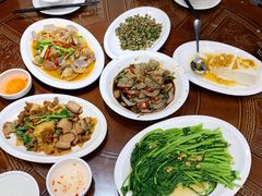 黄豆酱炒空心菜-长平肥姐白粥·海鲜打冷
