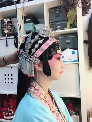 -后宫·古装汉服京剧儿童亲子全家福摄影