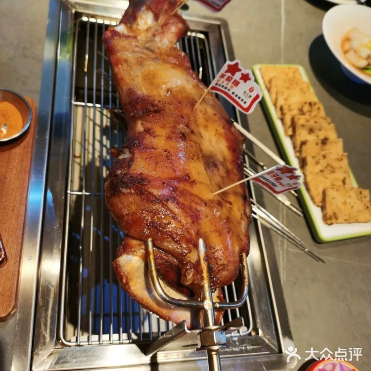 🔥忍不住的烤羊腿诱惑！！