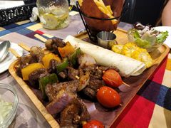 烤牛肉串拼盘套餐-遇见西木美式餐厅(体育路店)