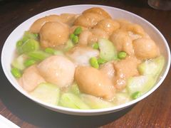 丝瓜毛豆烧面筋-金枝玉叶上海人家食府(三里河店)