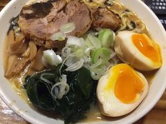 黑麻油豚骨拉面-老龙亭拉面店