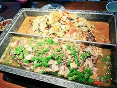 温香豆豉烤鱼（清江鱼/斤）-锦尚阁烤鱼(望京新荟城店)