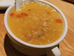 人参鸡豆汤泡饭-苦尽酒馆·川菜(鼓楼店)