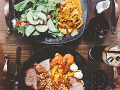 烤猪肉凉拌河粉-Le Chalet Dalat