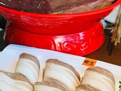 泡椒五花肉-佬土鹅肠火锅(中建大观店)