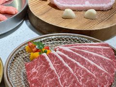 厚切黑猪猪五花-朴太院·朝鲜族炭火烤肉(民乐园总店)