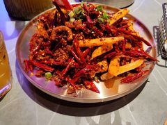 干煸鱿鱼须-丽伟的串·烧烤·砂锅(季景天地店)