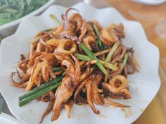 酱爆鱿鱼筒-明记海鲜大排档(巽寮湾店)