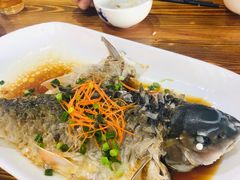 清蒸红眼鱼-下梅人家土菜馆(历史文化餐厅度假区店)