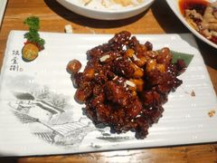 黑蒜子牛肉粒-陆壹捌餐厅(五大道店)