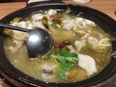 砂锅酸菜乌鱼片-陶德砂锅(蜀汉路店)