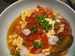 虾仁番茄炒蛋-老头儿油爆虾(星光一期店)