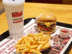 火烤双层牛肉特堡-The Habit Burger Grill 哈比特汉堡(爱琴海店)