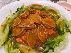 鲍螺灵菇扣鲍鱼-白云宾馆·白云宴餐厅