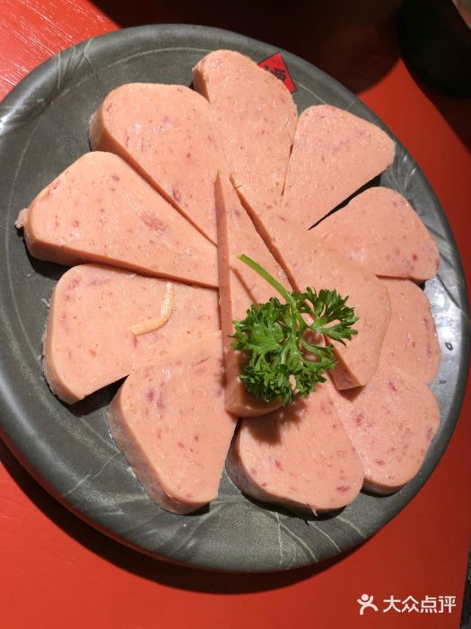 谭鸭血老火锅(龙湖宝山天街店)厚切午餐肉图片