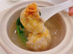 蟹粉狮子头-怡园饭店-餐厅(四望亭店)