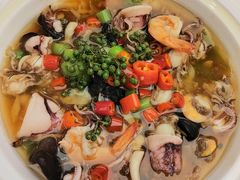 椒麻本地小海鲜-品海楼·大连海胆锅贴馆(东港店)