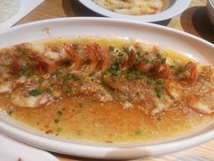 蒜蓉粉丝开背虾-台记小海鲜(七宝店)