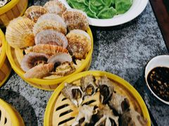 笼蒸海鲜-渡海小渔村.老辈日照菜